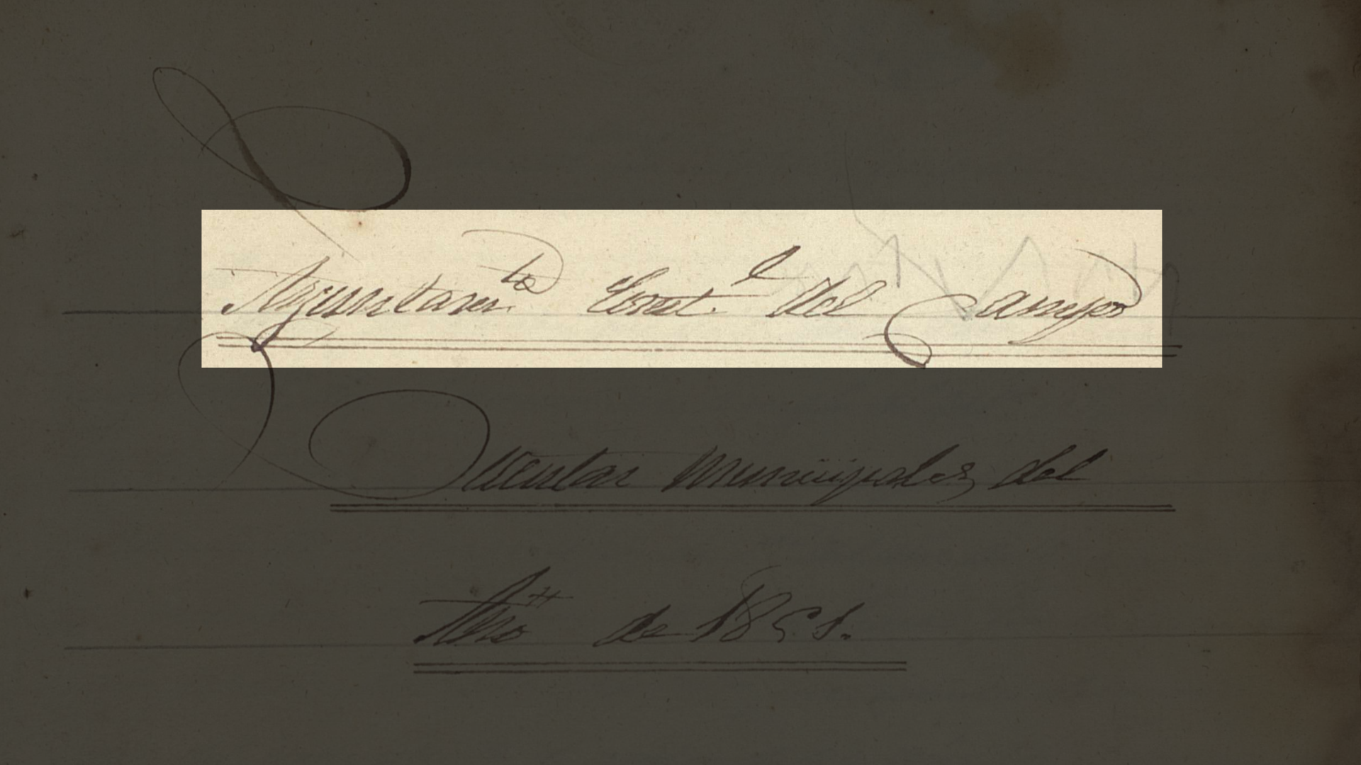 Contas municipais de 1851