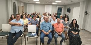 Asistentes a charla Toponimízate do concello de Frades